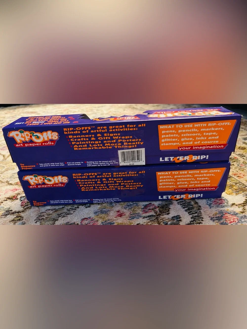 Hilroy Ripoffs Art Paper Rolls (1993)